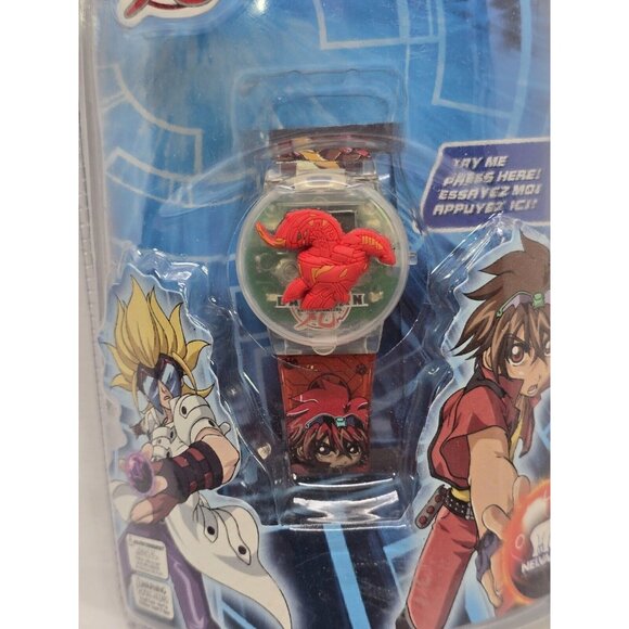 Bakugan Kids Light Up Wrist Watch Digital LCD NEW- Needs Batteries - Picture 3 of 10